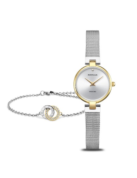 SET RELOJ BERING CON PULSERA ACERO