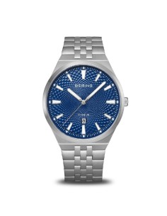 RELOJ BERING TITANIUM 41MM ESFERA AZUL 