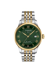 RELOJ TISSOT LE LOCLE BICOLOR ESFERA VERDE