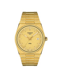 RELOJ TISSOT PVD PRX DORADO CHAMPAN