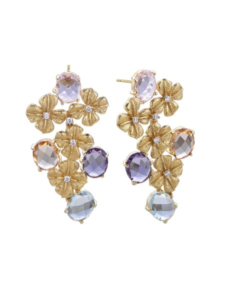 PENDIENTES  P.DURAN CASCADAS DE FLORES