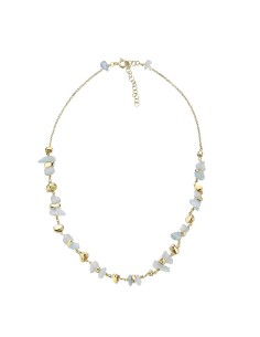 COLLAR  P.DURAN CASABLANCA AGUAMARINA Y HEMA