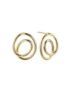 PENDIENTES P.DURAN PIAZZA DORADO