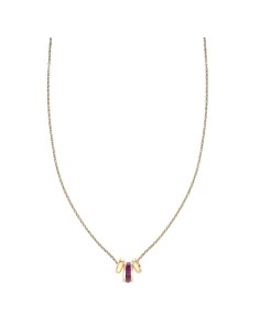 COLGANTE BEAUTIFUL RUBI DORADO