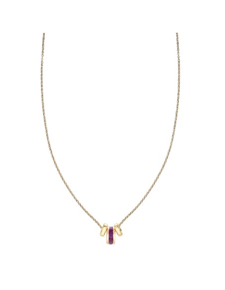 COLGANTE BEAUTIFUL RUBI DORADO