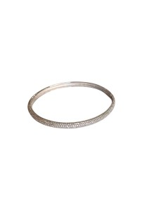 MEDIA CAÑA PLATA CON PAVÉ DE CIRCONITA