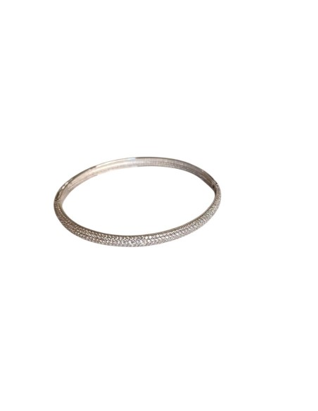 MEDIA CAÑA PLATA CON PAVÉ DE CIRCONITA