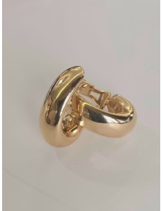 PENDIENTES ORO ARO GRUESO BRILLO