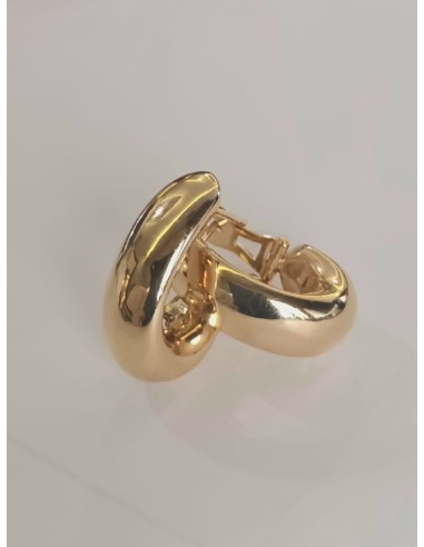 PENDIENTES ORO ARO GRUESO BRILLO