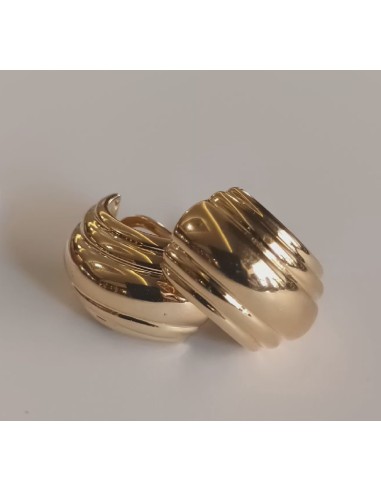 PENDIENTES ORO A. GRUESOS TIPO ARO ANCHO