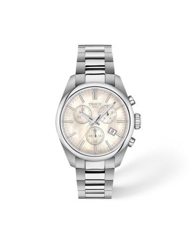 RELOJ TISSOT PR100 LR CRONO AC NACAR BLANCO