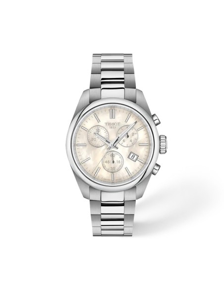RELOJ TISSOT PR100 LR CRONO AC NACAR BLANCO