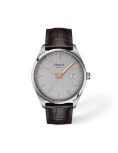 RELOJ TISSOT PR100 QUARZ ACERO ESF GRIS PIEL