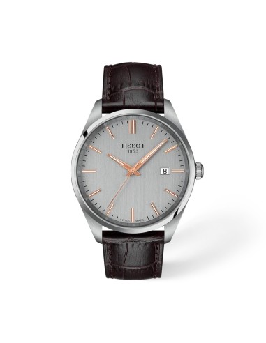 RELOJ TISSOT PR100 QUARZ ACERO ESF GRIS PIEL
