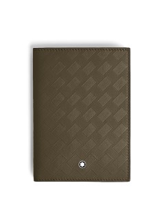 FUNDA PASAPORTE MONTBLANC VERDE KAKI