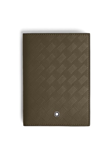 FUNDA PASAPORTE MONTBLANC VERDE KAKI
