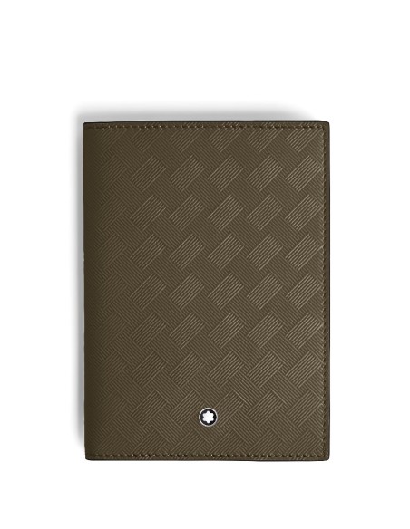 FUNDA PASAPORTE MONTBLANC VERDE KAKI