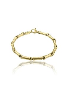 PULSERA CHIMENTO ORO BAMBOO ANCHA