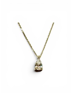COLGANTE ORO DIAMNTE TALLA PERA