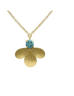 COLLAR V.CRUZ AZURE GOTA AZUL