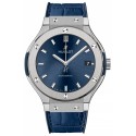 RELOJ HUBLOT CLASSIC FUSION 38 TITANIO ESF AZUL