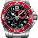 RELOJ LONGINES HIDROCONQUEST ROJO ESF. NEGRA